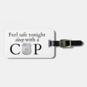 Fühlen Sie sich sicher heute Abend! Gepäckanhänger (Vorderseite horizontal)