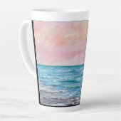 Fühlen Sie sich wie auf Urlaub Tasse (Linke Ecke)