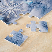 Fühlen Sie sich wie ein Hund in einer schneesicher Puzzle (Seite)