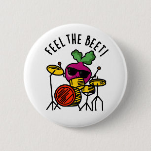 Fühlen Sie sich wie ein sonniger Veggie Pub Button