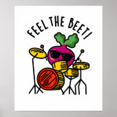 Fühlen Sie sich wie ein sonniger Veggie Pub Poster (Vorne)