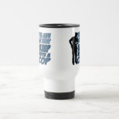 Fühlensicheres, Schlaf mit einem Polizisten Reisebecher (Mittel)