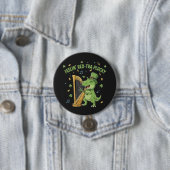 Fühlst dich Rex-tra couragiert Lustiger St. Patric Button (Beispiel)