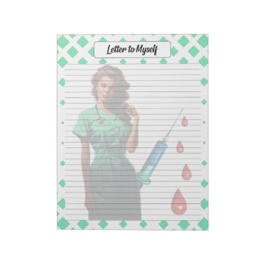 Fühlt euch nicht selbst _ Brief an mich selbst Notizblock (Rotiert)