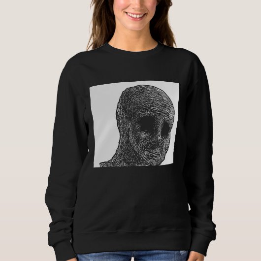 Fühlt Guy Wojak Meme Doomer 1 Sweatshirt (Vorderseite)