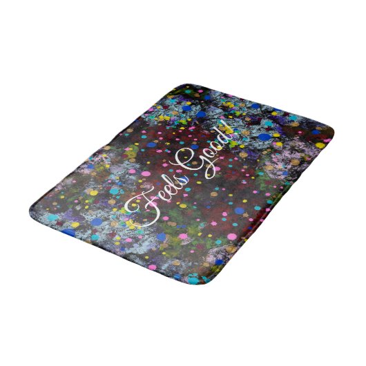 Fühlt sich gut - Badematte (Schrägansicht)