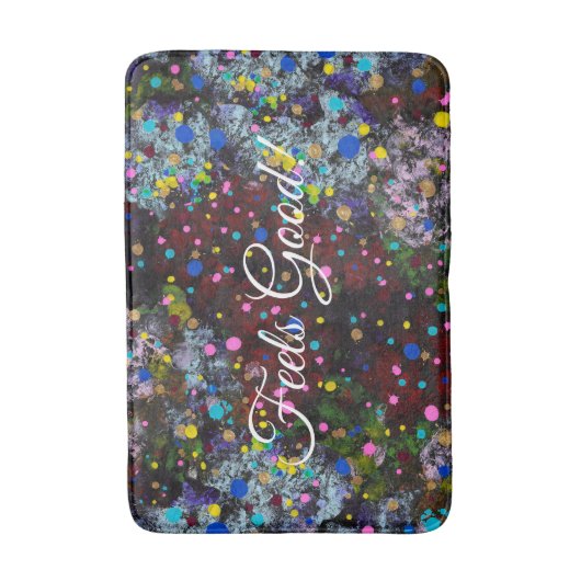 Fühlt sich gut - Badematte (Vorderseite Vertikal)