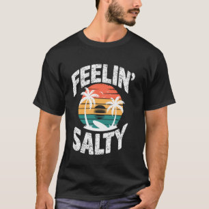 Fühlt sich salzig an, Urlaubsmodus, Lustiger Kreuz T-Shirt