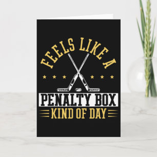 Fühlt sich wie ein Penalty-Box-Tag-Shirt an Karte