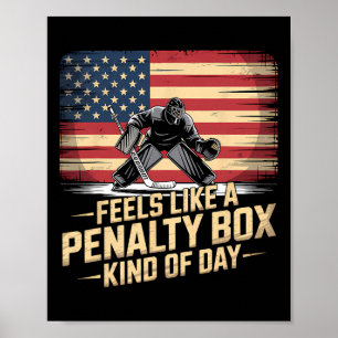 Fühlt sich wie eine Strafbox an einem lustigen Hoc Poster