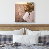 Fühlt sich wie seltsame oder Wartend Leinwand Zeic (Insitu (Schlafzimmer))