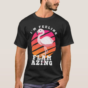 Fühlung Flamazing Lustiger Flamingo Wortspiel T-Shirt