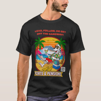 Führ dich oder geh von der Gangway Vorderdruck Onl T-Shirt