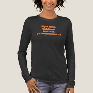 Führe einen spirituellen Kampf 2. Korinther 10 Fra Tri-Blend Shirt