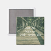 Führe mich bei meinem Zitat durch Magnet (Vorderseite/Rückseite)