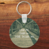 Führe mich bei meinem Zitat durch Schlüsselanhänger (Vorderseite)