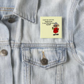 Führe mich nicht in Versuchung Spaß Button (Beispiel)