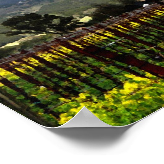 Führe mit deinem Herzen. Das Leben wird folgen Poster (Ecke)