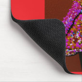 Führe mit deinem Herzen Mousepad (Ecke)