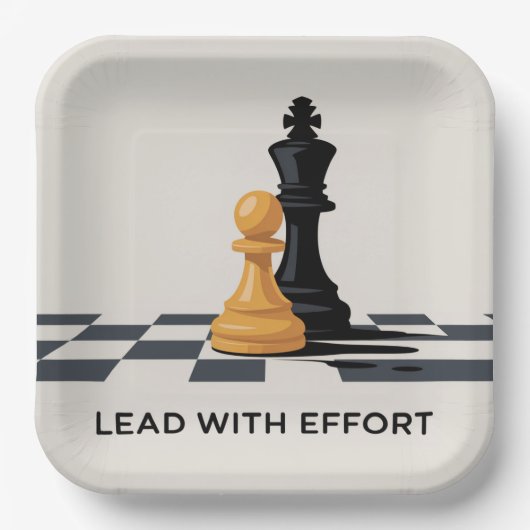 Führe mit Einsatz Pappteller (Vorderseite)