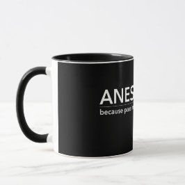 Führen der Gas-Tasse für Anästhesie Tasse