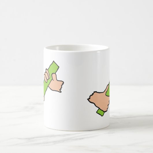 Führen des Taktstocks Kaffeetasse (Mittel)