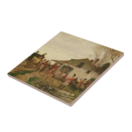 Führen des Vorpostens Fliese (Seite)