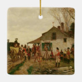 Führen des Vorpostens Keramikornament (Rückseite)