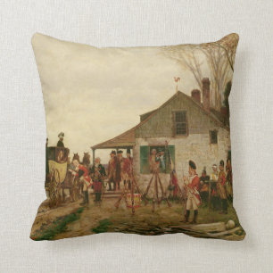 Führen des Vorpostens Kissen