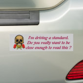 Führen eines Standard-Autoaufklebers Autoaufkleber (Auf Auto)