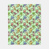 Führen Sie 2023 aus, Niedliche Cartoon laufen Must Fleecedecke (Vorderseite)