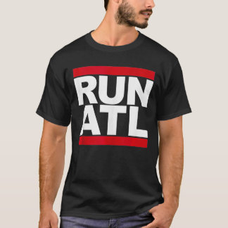 Führen Sie ATL Atlanta aus T-Shirt
