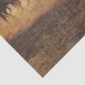 Führen Sie das Dekoupage von frei lebenden Pferden Seidenpapier (Detail)