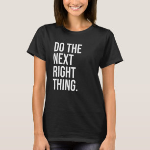 Führen Sie den nächsten Leader mit der rechten Mau T-Shirt