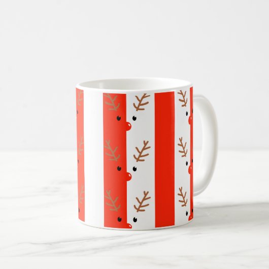 Führen Sie die Rudolph Coffee Tasse aus (VorderseiteRechts)