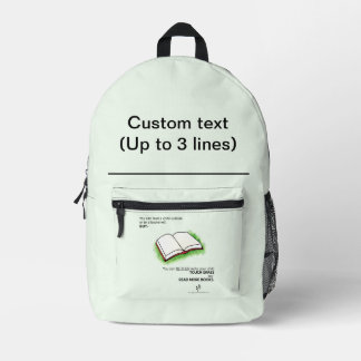 Führen Sie ein Kind im Freien oder in eine virtuel Bedruckter Rucksack