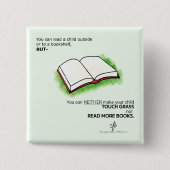 Führen Sie ein Kind im Freien oder in eine virtuel Button (Vorderseite)