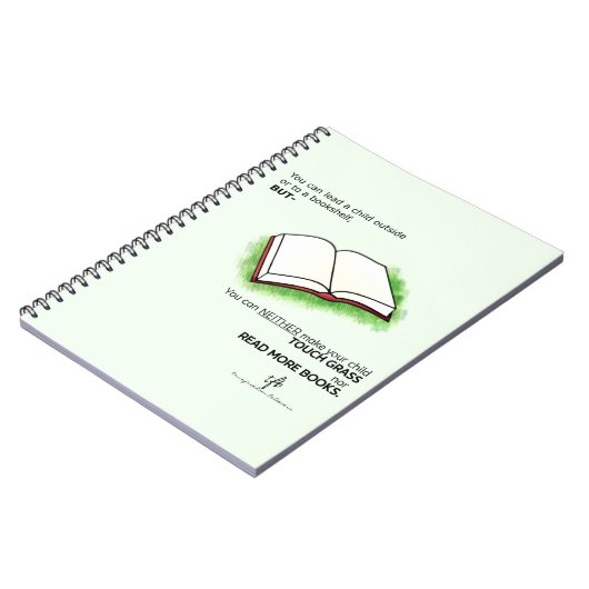 Führen Sie ein Kind im Freien oder in eine virtuel Notizblock (Linke Seite)