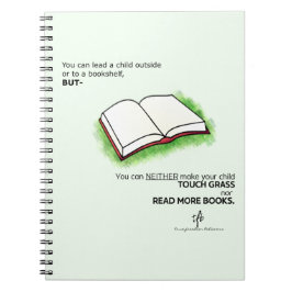 Führen Sie ein Kind im Freien oder in eine virtuel Notizblock