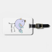 Führen Sie einfach ein Motivierend Zitat aus, um e Gepäckanhänger (Vorderseite horizontal)