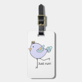 Führen Sie einfach ein Motivierend Zitat aus, um e Gepäckanhänger (Vorderseite vertikal)