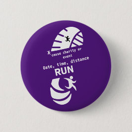 Führen Sie für eine gute Ursache-Wohltätigkeit ode Button