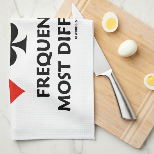 Führen Sie häufig die schwierigste Angebot-Brücke Küchentuch (Viertel Falte)