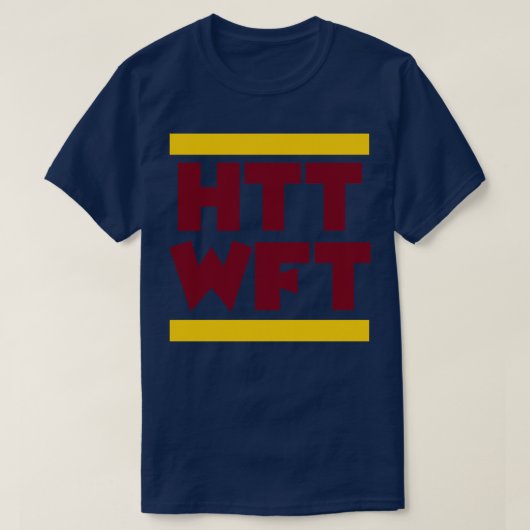 Führen Sie HTTWFT White aus T-Shirt (Design vorne)