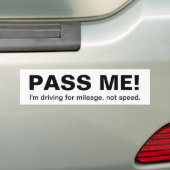 FÜHREN SIE MICH! , Fahre ich für Kilometerzahl… - Autoaufkleber (Auf Auto)