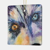 Führen wir color_Alaskan Keramik Ornament aus (Links)