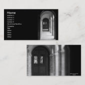 Führen zu die Tor Visitenkarte (Vorne/Hinten)