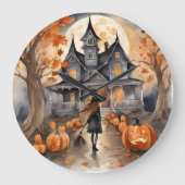 Führend für die Art und Weise, wie HexenkI erzeugt Große Wanduhr (Vorderseite)