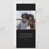 Führende Light Digital Mother Day Card Einladung (Rückseite)