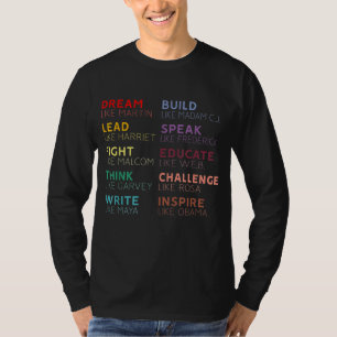 Führende Persönlichkeiten der Schwarzen Geschichte T-Shirt